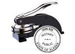 E16-AK - E16-Alaska Notary Desk Embosser
2" Diameter