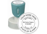 n53-alaska-notary-round-circular-pre-inked-stamp-short-handle-1-9-16-inch-xstamper