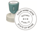 n53-maine-notary-round-circular-pre-inked-stamp-short-handle-1-9-16-inch-xstamper