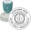 n53-massachusetts-notary-round-circular-pre-inked-stamp-short-handle-1-9-16-inch-xstamper