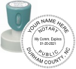 n53-north-carolina-notary-expiration-date-round-circular-pre-inked-stamp-short-handle-1-9-16-inch-xstamper