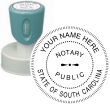 n53-south-carolina-notary-round-circular-pre-inked-stamp-short-handle-1-9-16-inch-xstamper