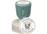 n53-louisiana-notary-round-circular-pre-inked-stamp-short-handle-1-9-16-inch-xstamper