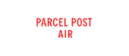 1809 - 1809 Pre-Inked Stock Stamp "PARCEL POST AIR" (Red) - Impression Size: 1/2" x 1-5/8"